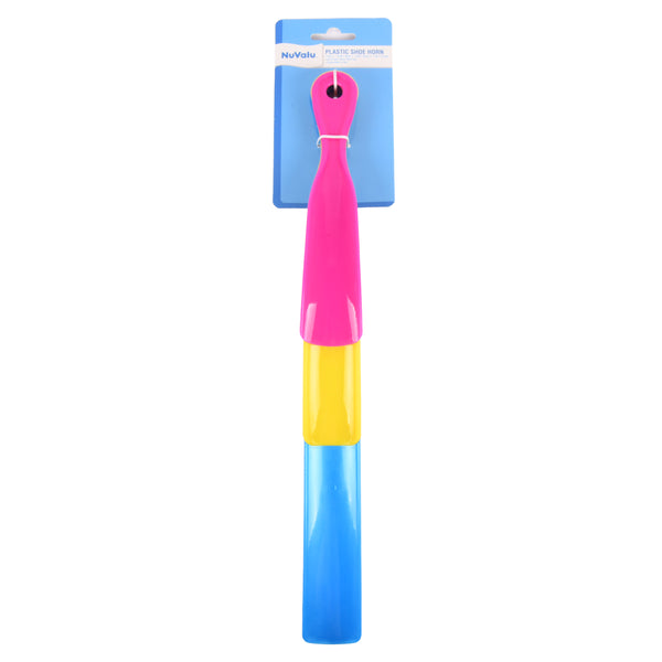 Nuvalu Plastic Shoe Horn 3Pc Set (24 Pack)