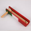 WOODEN MATRACA MED TRI-COLOR NOISEMAKER(1 Count)