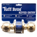 DOOR KEYED ENTRY LOCK GOLD CLR