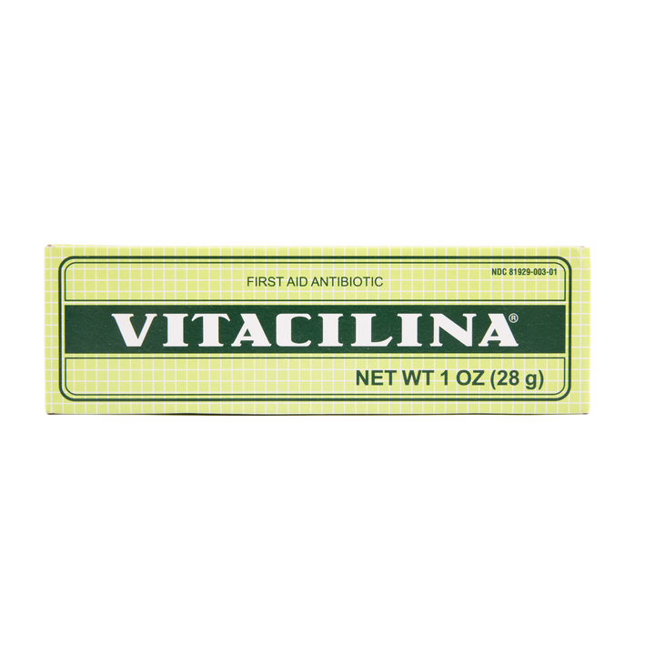Vitacilina first aid antibiotic ointment 1 oz tube – topical skin infection prevention ointment