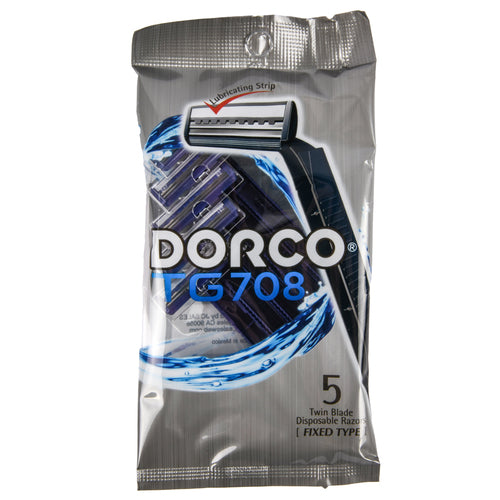 Dorco 5Pk Razor Twin Blade For Men (Pack Of 18)