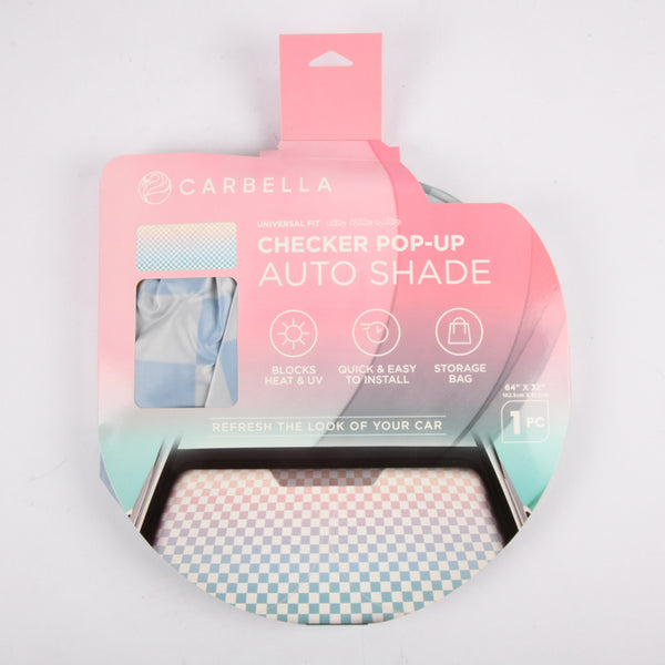 CARBELLA CHECKER  POP-UP SUNSHADE(1 Count)