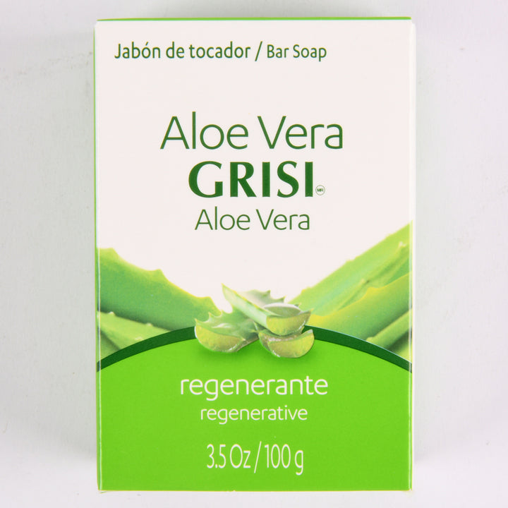 Grisi Savila aloe vera soap 3.5oz regenerative bar soap gentle cleansing and hydration
