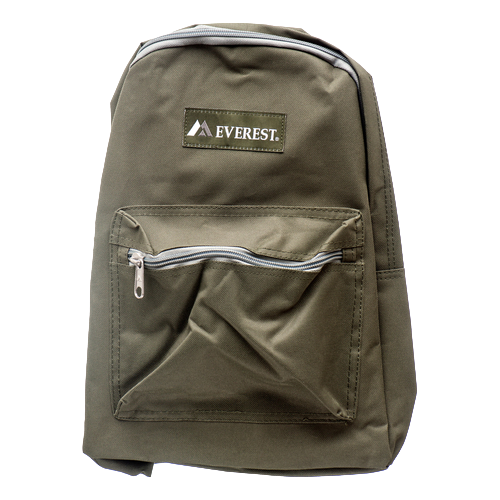 BACKPACK "EVEREST" OLIVE  (1 PACK)