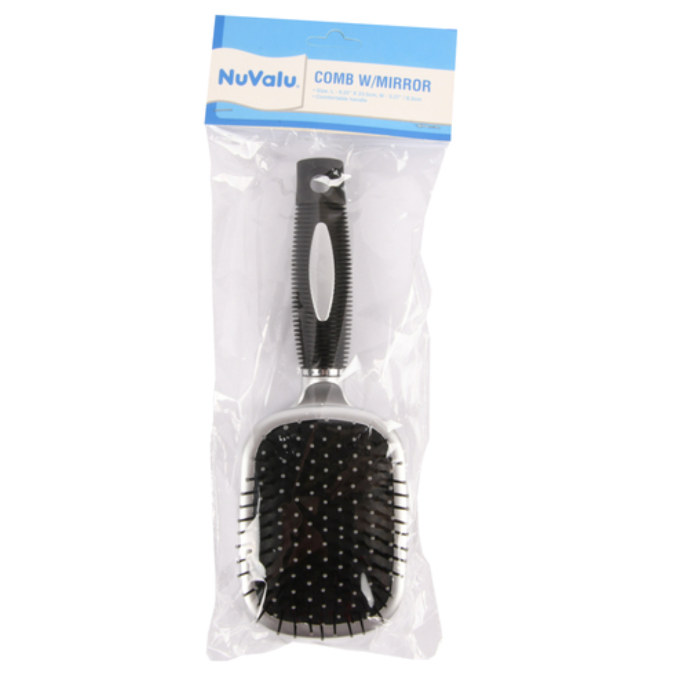 Nuvalu Brush 1Pc 9.25"X3.27" W/Mirror (Pack Of 1)