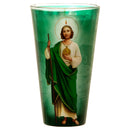 CANDLE CRYSTAL GLASS SAN JUDAS TADEO(1 Count)