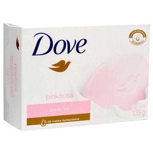 Dove Pink Beauty Bar 135g – moisturizing gentle cleansing bar for soft skin (48 pack)