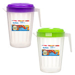 NuValu Clear Pitcher w/ Lid, 3.5 L (24 Pack)