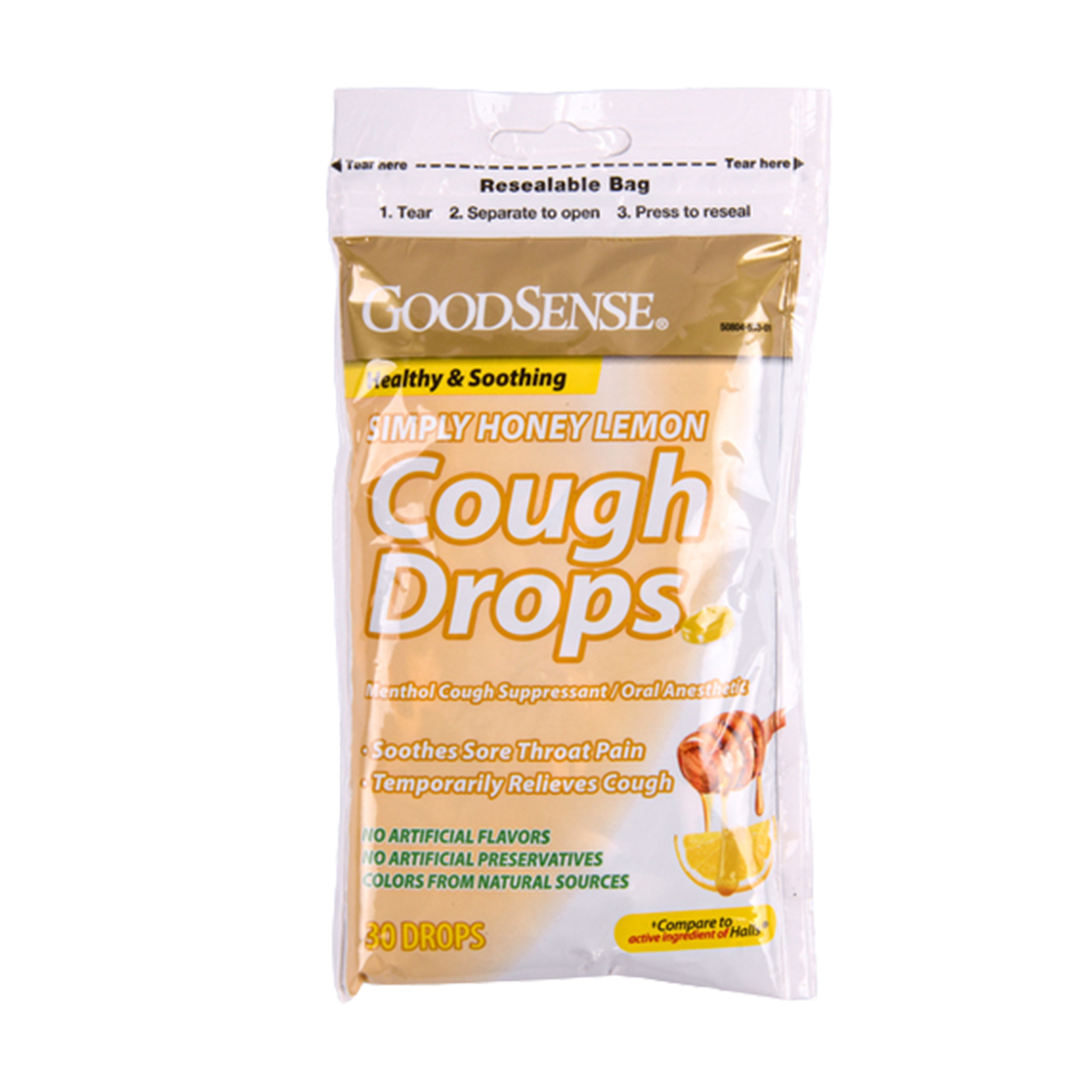Goodsense Cough Drops 30 Ct Lemon (Pack Of 1)