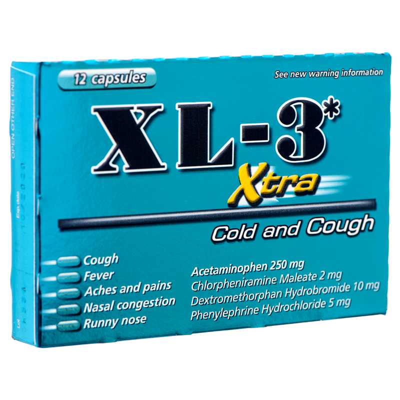 XL-3 COLD MEDICINE EXTRA (6 Pack)