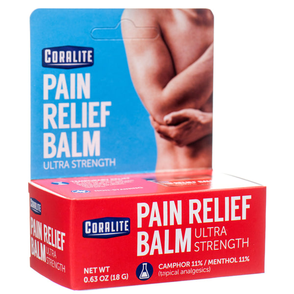 Coralite Pain Relief Balm Ultra Strength, 0.63oz (24 Pack)