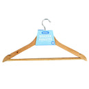 NuValu Wooden Clothes Hangers, 2 Count (24 Pack)