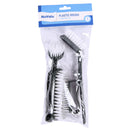 Nuvalu Plastic Brushes Assorted Sizes 4Pcs Set (24 Pack)