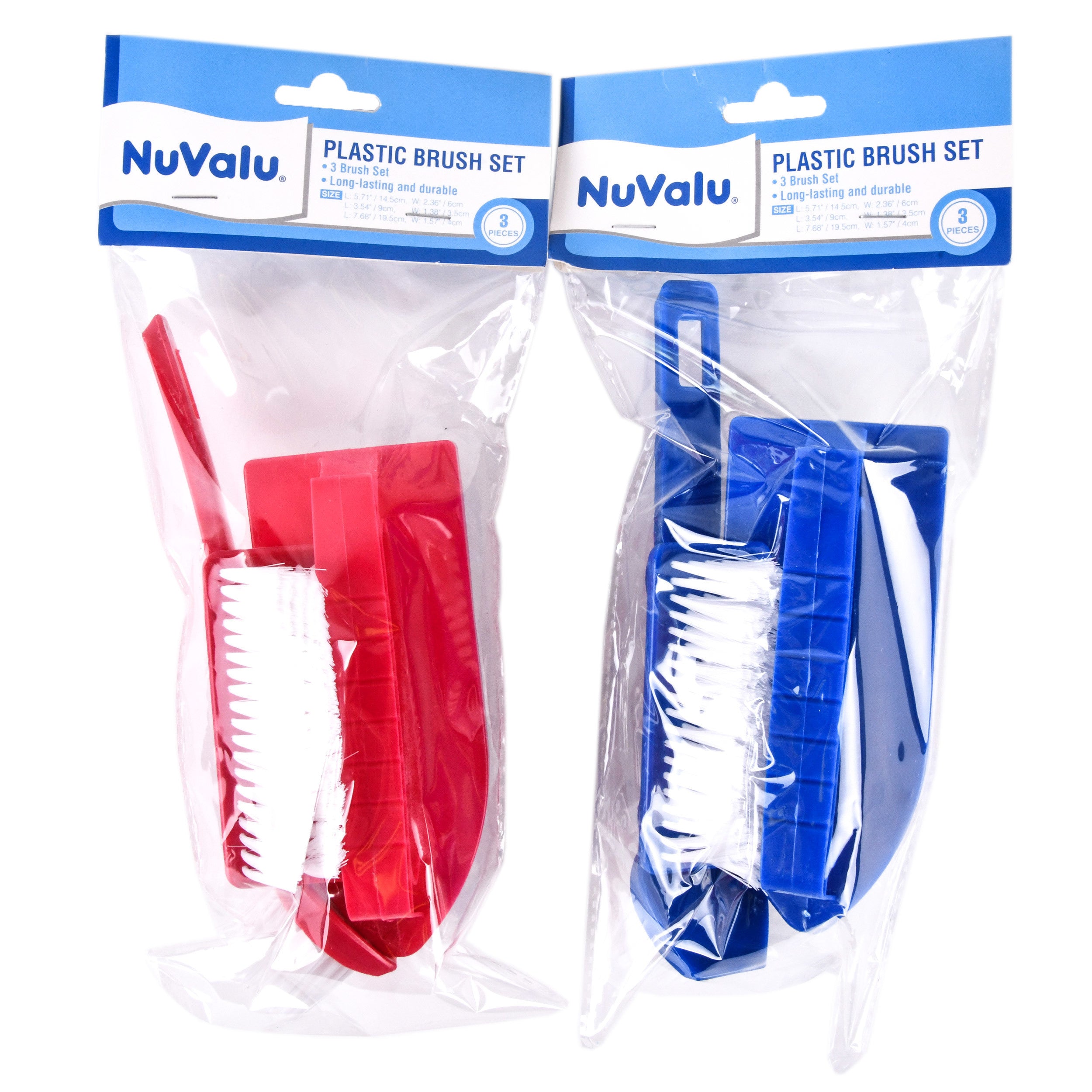 NuValu Brush Set, 3 Count (24 Pack)
