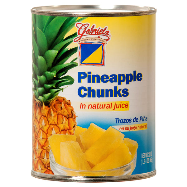 PINEAPPLE CHUNKS 20Z #GABRIELA *3Y(1 Count)