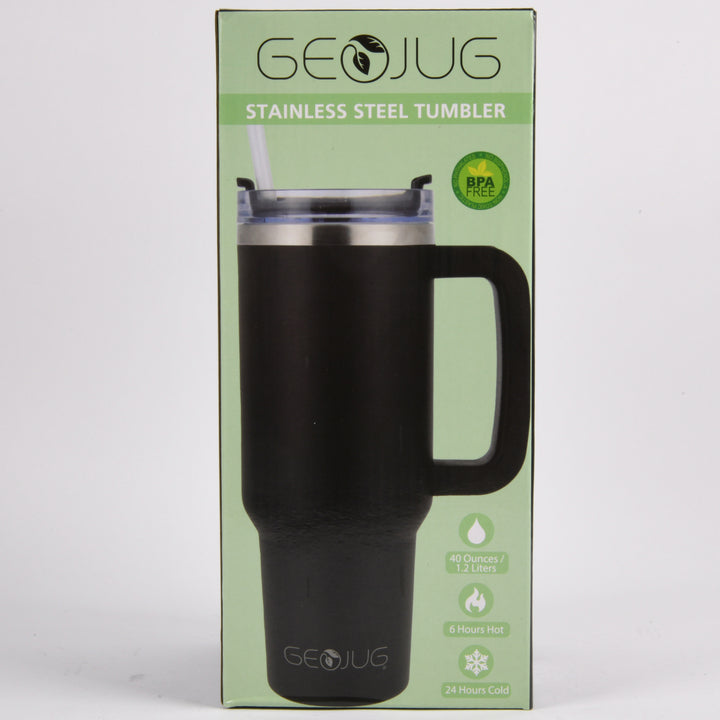 TRAVEL MUG INSULATED SS 40 OUNCE -BLK(1 Count)