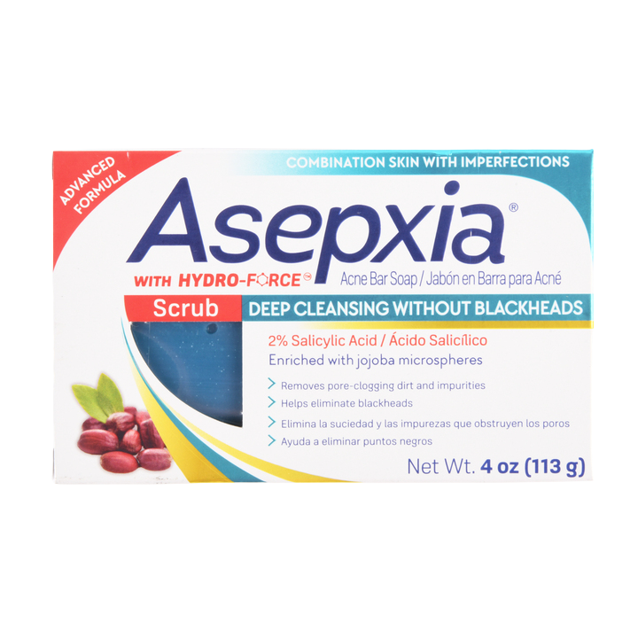 ASEPXIA SOAP 4OZ SCRUB w/JOJOBA(1 Count)