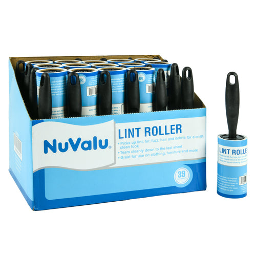 NuValu Lint Roller, 50 Sheets (39 Pack)