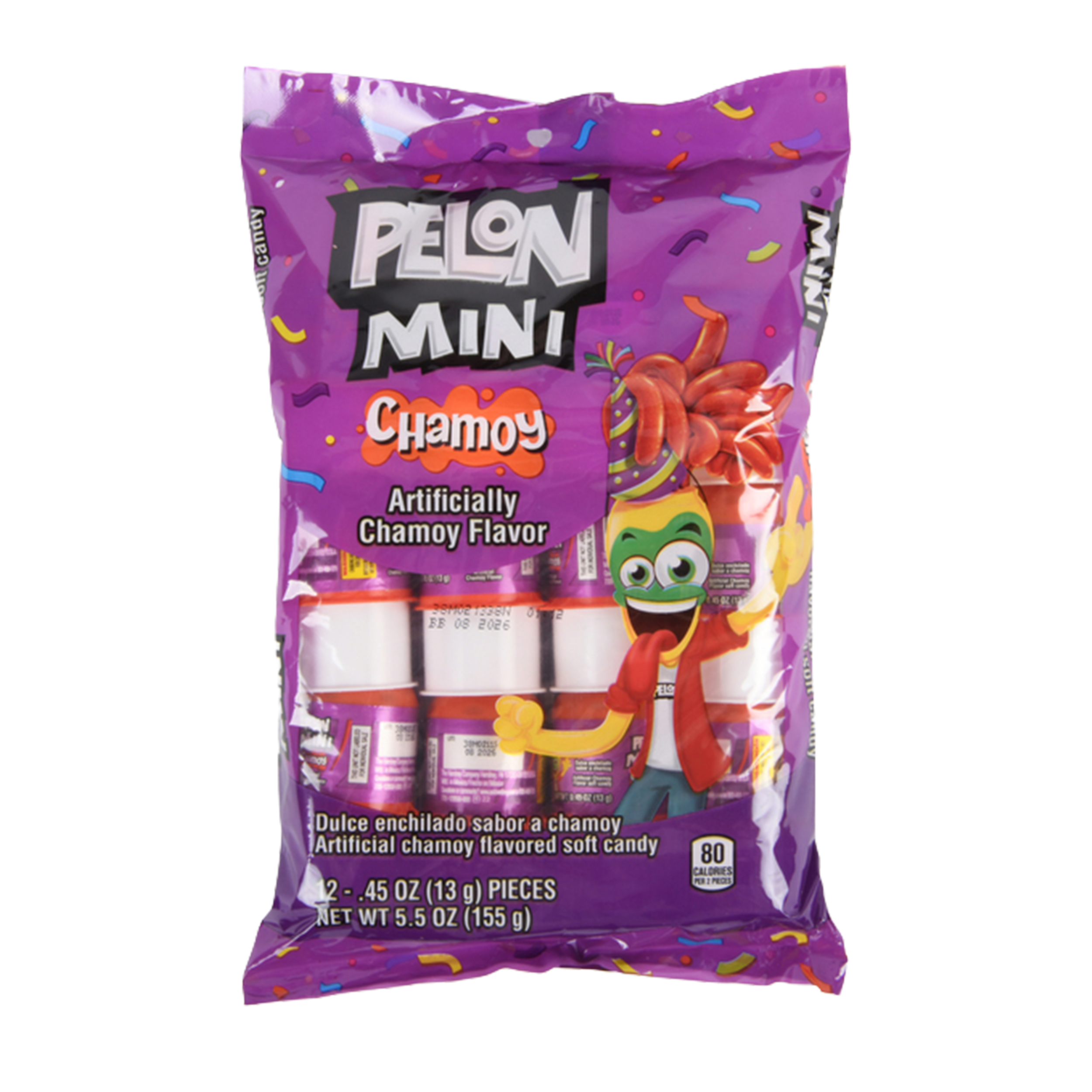 PELON PELO RICO MINI CHAMOY BAG 24CT (Pack Of 1)