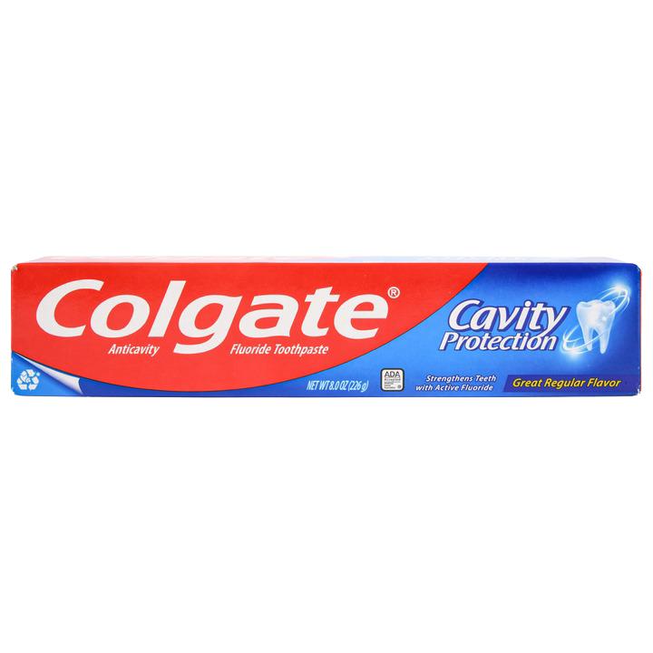 Colgate Anticavity Toothpaste 8oz box ‚Äì fluoride cavity protection toothpaste (24 pack)