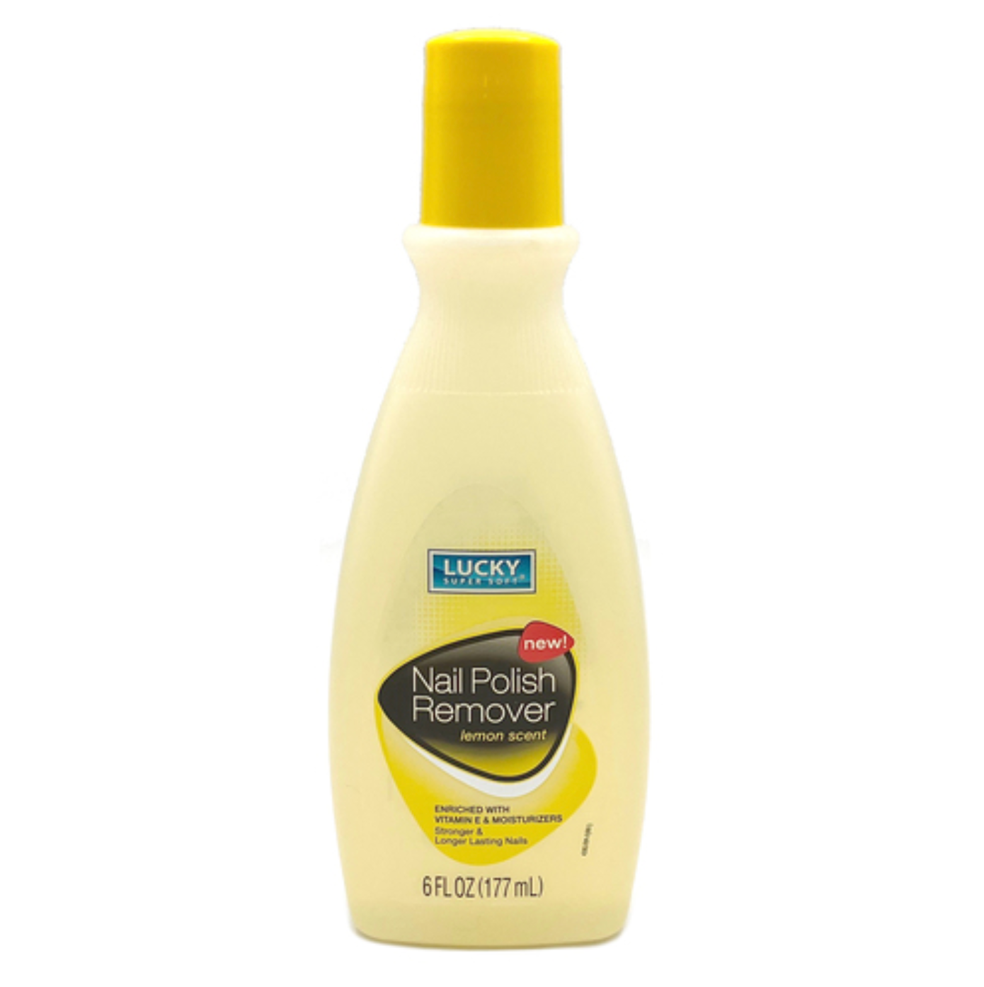 Lucky Nail Polish Remover Lemon Scent 6 Oz (Pack Of 1)