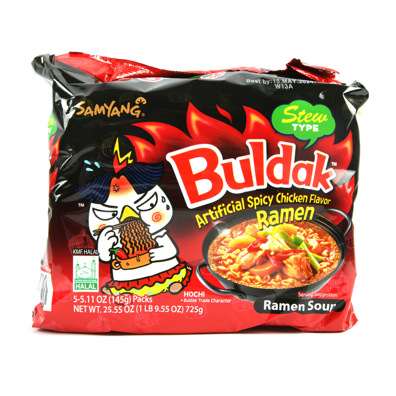 Samyang Buldak Hot Chicken 2x Spicy Bowl Noodles - Pop's America