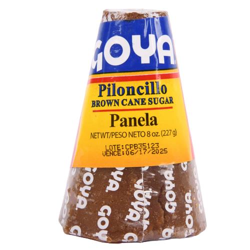 Goya Piloncillo Cono 8oz – Brown cane sugar panela cone for traditional cooking and desserts
