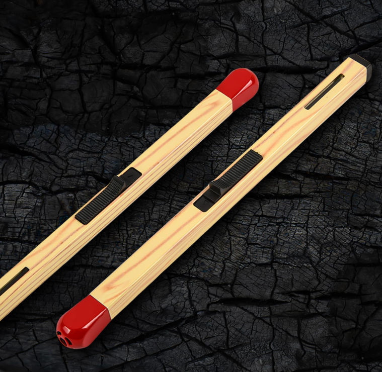 Lighter Wood Long Stick Match Design Lighter (24 Pack)