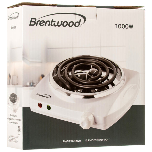ELECTRIC SINGLE BURNER WHT #TS-322(1 Count)