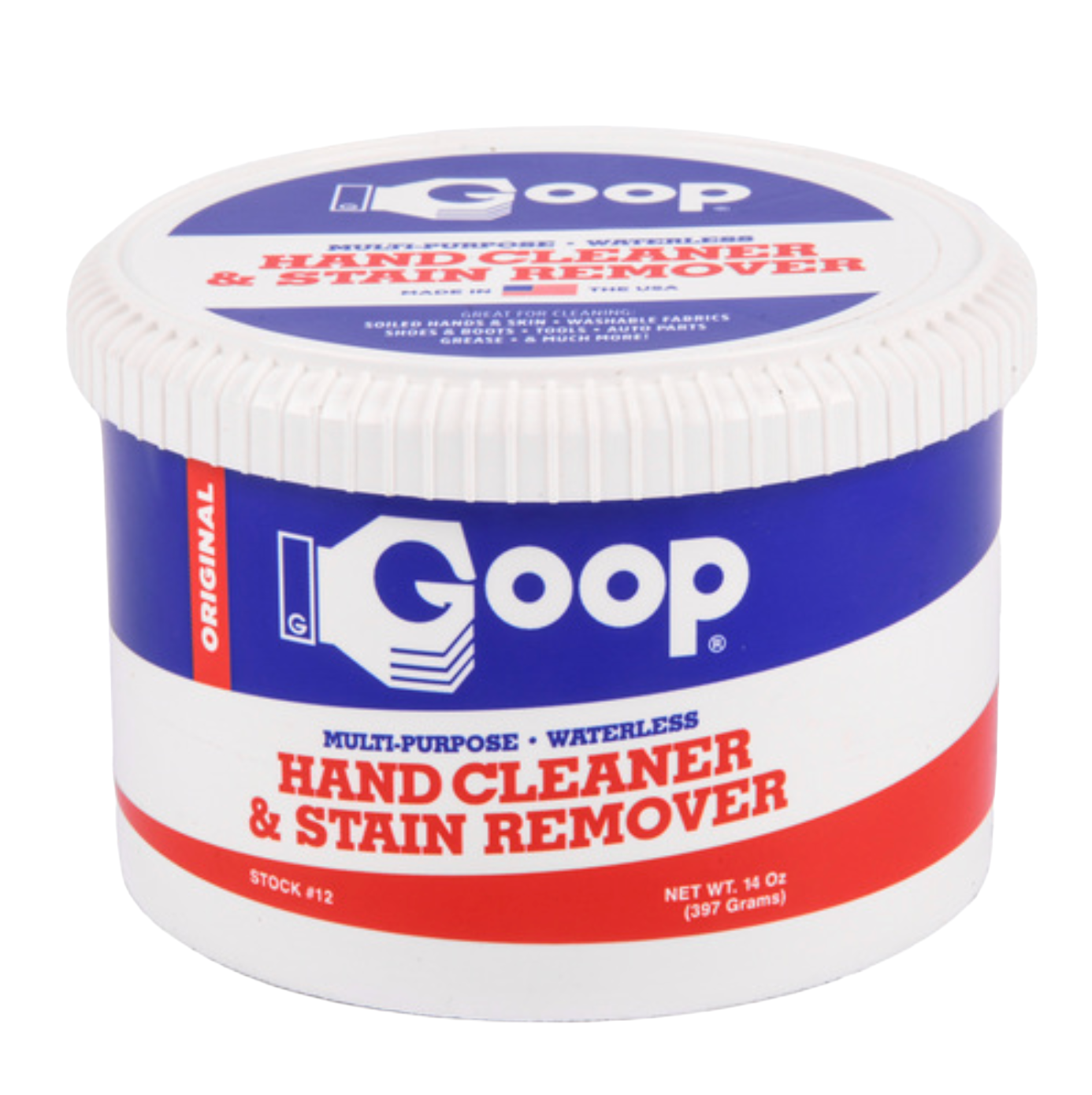 Goop Multipurpose Hand Cleaner, 14 oz (12 Pack)