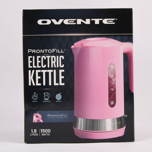 OVENTE ELECTRIC KETTLE 1.8L 1500WATT ASST CLRS(1 Count)