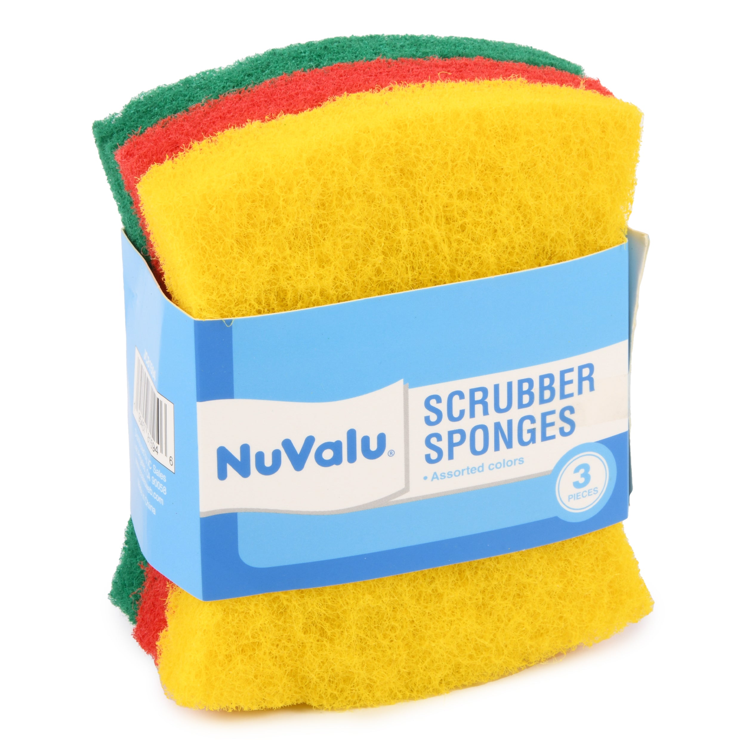 NuValu Scrubbers, 3 Count (24 Pack)