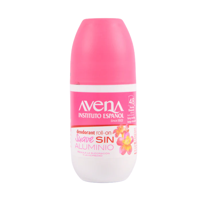 Avena Instituto Espanol Suave roll on deodorant 2.5oz aluminum free with oat extract