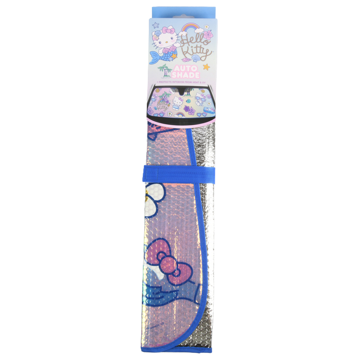 AUTO WINDOW SUNDSHADE HELLO KITTY BLUE PASTEL #SRAS-1101(1 Count)