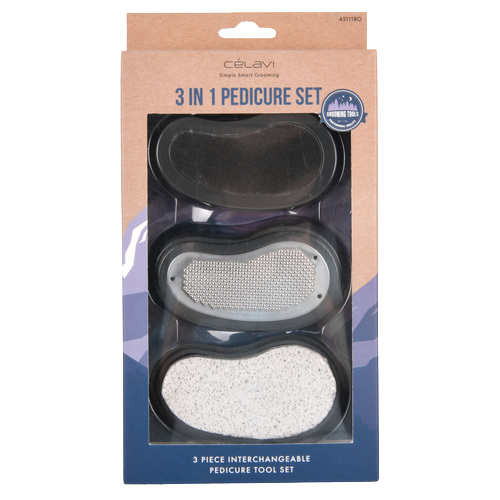 Celavi 3-In-1 Pedicure Set (Pack Of 1)