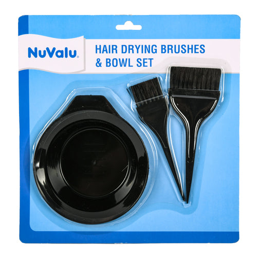 Nuvalu Hair Dye Brushes & Bowl Set (Pack Of 1)