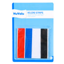 Nuvalu Velcro Strip 4 Pc Asst Clr (24 Pack)