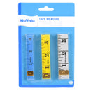 Nuvalu Tape Measure 3 Pc Asst (24 Pack)