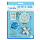 Nuvalu Sewing Tools Set Needle/Pin/Threader/Thimble/Measurer (24 Pack)