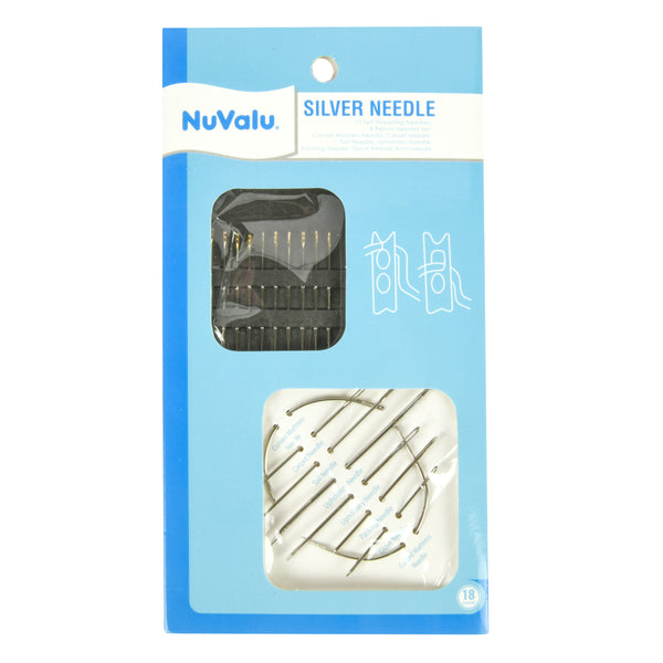 Nuvalu Needle Silver 18 Ct Asst (24 Pack)