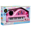 TOY PIANO KEYBOARD W/LIGHTS 2-ASST