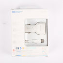 CAR CHARGER W/CABLE IPHONE WHITE(1 Count)