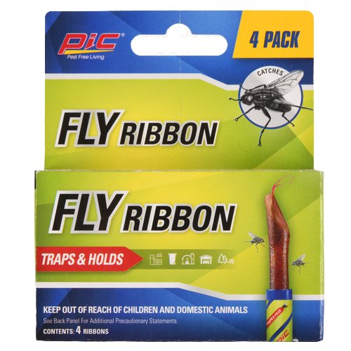 PIC Fly Ribbon Trap, 4 Count (24 Pack)