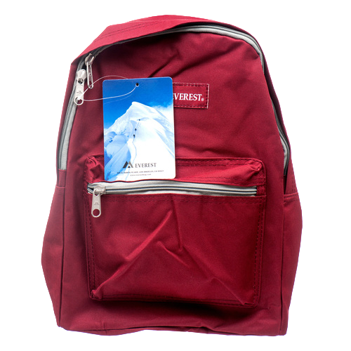 BACKPACK EVEREST BURGUNDY  (1 PACK)
