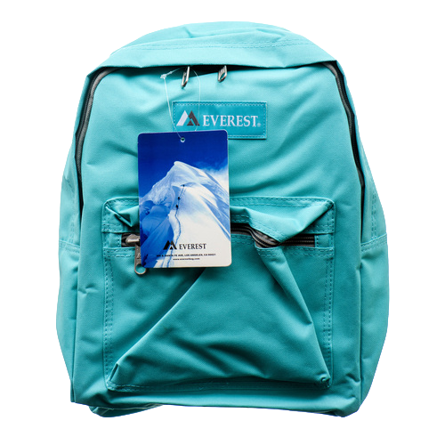 BACKPACK "EVEREST" AQUA  (1 PACK)
