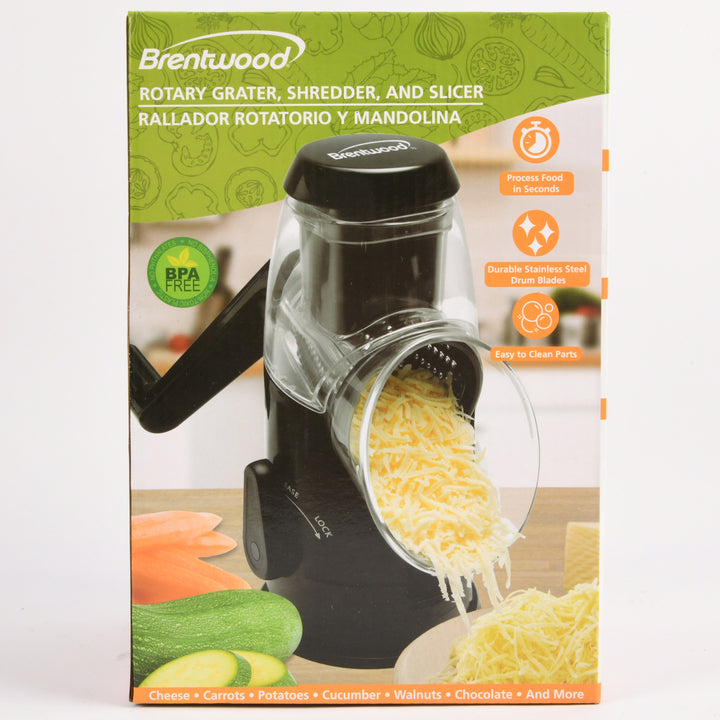 BRENTWOOD ROTARY GRATER,SHREDDER, SLICER(1 Count)