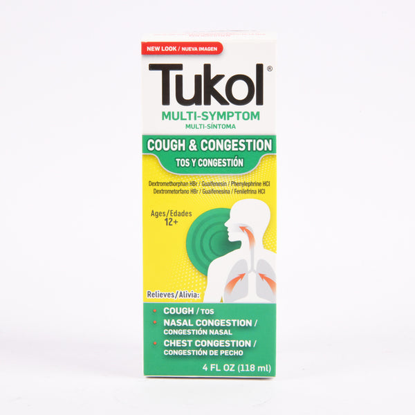 TUKOL ADULT MULTI-SYMPTOM COLD 4OZ(1 Count)