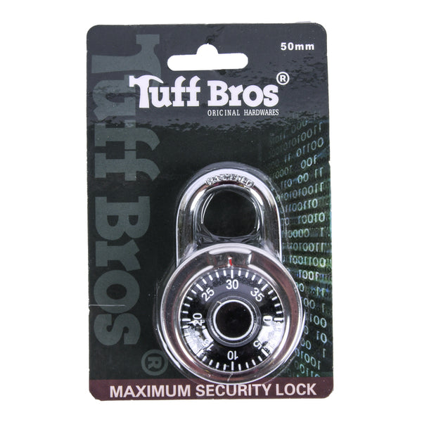 COMBINATION PADLOCK 50MM DBL BLISTER(1 Count)