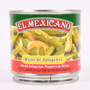 EL MEXICANO SLICED JALAPEÑO 13Z(1 Count)