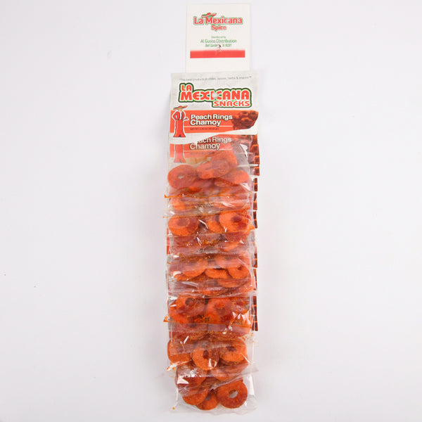 LA MEXICANA GUMMY PEACH CHAMOY 2.30oz(12 Count)